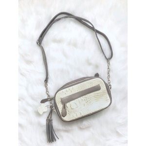 Madi Claire Real Leather Shoulder Bag NWOT